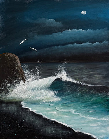 “Night Beach” Oct 20th at Jake Rooney’s
